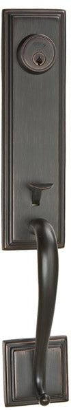 Better Home Products Union Square Handleset with Ball Knob Interior in finish