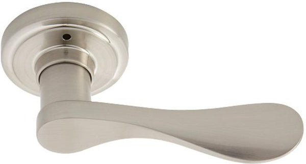 Better Home Products Waterfront Privacy Lever in Satin Nickel finish