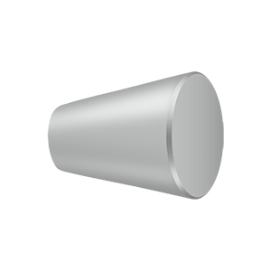 Deltana 1 1/8" Cone Cabinet Knob in Satin Stainless Steel finish