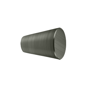 Deltana 1" Cone Cabinet Knob in Pewter finish