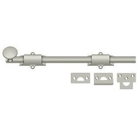 Deltana 12" Heavy Duty Surface Bolt in Satin Nickel finish