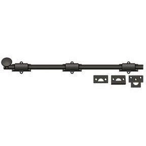 Deltana 18" Heavy Duty Surface Bolt in Oil Rubbed Bronze finish