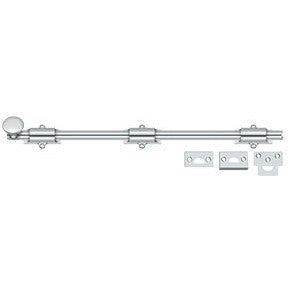 Deltana 18" Heavy Duty Surface Bolt in Polished Chrome finish