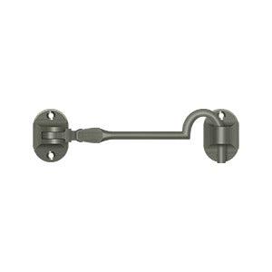 Deltana 4" British Style Cabin Hook in Pewter finish