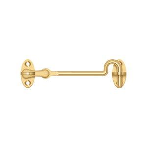 Deltana 4" Contemporary Cabin Swivel Hook in PVD Polished Brass finish