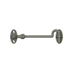 Deltana 4" Contemporary Cabin Swivel Hook in Pewter finish