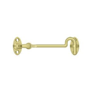 Deltana 4" Contemporary Cabin Swivel Hook in Polished Brass finish
