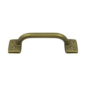 Deltana 4" Overall Pull in Antique Brass finish