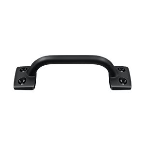 Deltana 4" Overall Pull in Flat Black finish