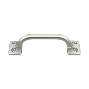 Deltana 4" Overall Pull in Lifetime Polished Nickel finish