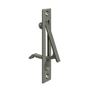 Deltana 4" Sliding Pocket Door Edge Pull in Antique Nickel finish