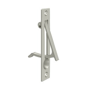 Deltana 4" Sliding Pocket Door Edge Pull in Satin Nickel finish