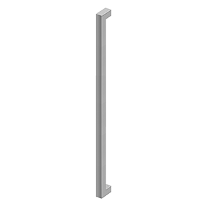 Deltana 42" CTC Extra Large Contemporary Pull, Single Side in Satin Stainless Steel finish