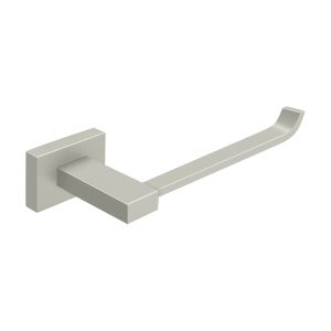 Deltana 55D Modern Series Single Post Toilet Paper Holder in Satin Nickel finish