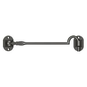 Deltana 6" British Style Cabin Hooks in Oil Rubbed Bronze finish