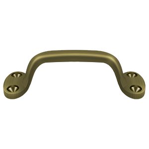 Deltana 6" Overall Pull in Antique Brass finish