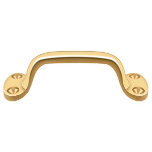 Deltana 6" Overall Pull in PVD Polished Brass finish