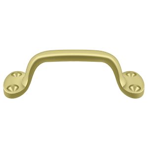 Deltana 6" Overall Pull in Polished Brass finish