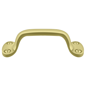 Deltana 6" Overall Pull in Polished Brass finish