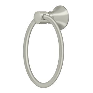 Deltana 88 Contemporary Series 6" Towel Ring in Satin Nickel finish