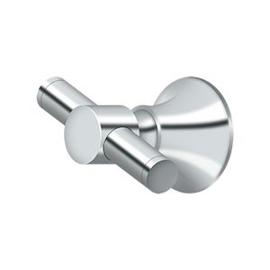 Deltana 88 Contemporary Series Double Robe Hook in Polished Chrome finish