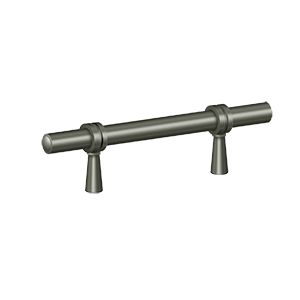 Deltana Adjustable Pull, 4 3/4" in Pewter finish