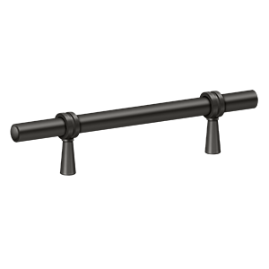 Deltana Adjustable Pull, 6 1/2" in Oil Rubbed Bronze finish