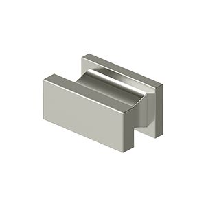 Deltana Anvil Contemporary Knob in Lifetime Polished Nickel finish