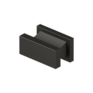 Deltana Anvil Contemporary Knob in Oil Rubbed Bronze finish