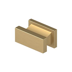 Deltana Anvil Contemporary Knob in Satin Brass finish