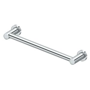 Deltana BBN: Modern Value Series Towel Bar, 12" C-to-C in Polished Chrome finish