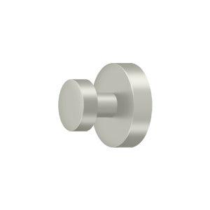 Deltana BBS Modern Series Single Robe Hook in Satin Nickel finish