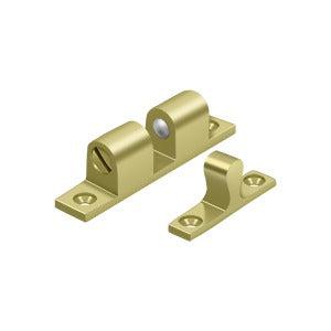 Deltana-Ball Tension Catch 2 1/4" x 1/2"-Polished Brass-Coastal Hardware Store