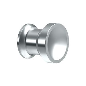 Deltana Contemporary Chalice Knob in Polished Chrome finish