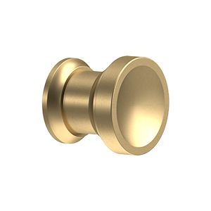 Deltana Contemporary Chalice Knob in Satin Brass finish