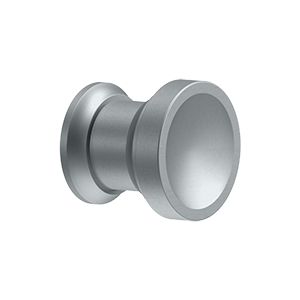 Deltana Contemporary Chalice Knob in Satin Chrome finish