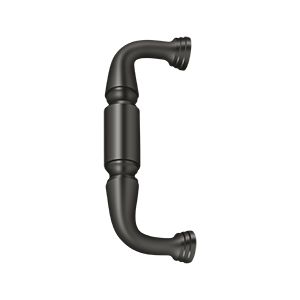 Deltana Door Pull, 6" C-to-C in Oil Rubbed Bronze finish