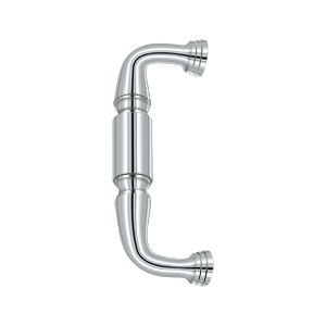 Deltana Door Pull, 6" C-to-C in Polished Chrome finish