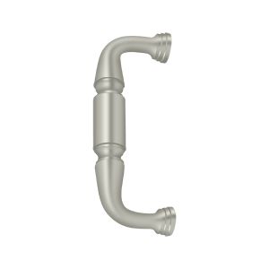 Deltana Door Pull, 6" C-to-C in Satin Nickel finish