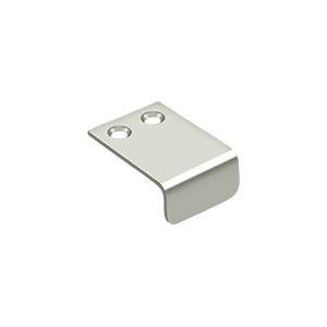 Deltana Drawer, Cabinet, & Mirror Pull- 1" x 1 1/2" in Lifetime Polished Nickel finish