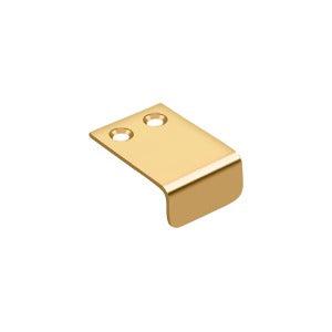 Deltana Drawer, Cabinet, & Mirror Pull- 1" x 1 1/2" in PVD Polished Brass finish