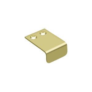 Deltana Drawer, Cabinet, & Mirror Pull- 1" x 1 1/2" in Polished Brass finish