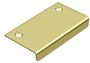 Deltana Drawer, Cabinet, & Mirror Pull- 3" x 1 1/2" in Polished Brass finish