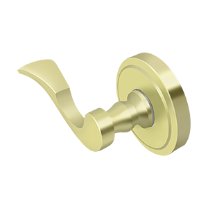 Deltana Dummy Left Hand Lacovia Lever in Polished Brass finish