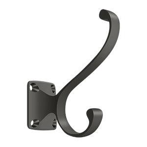 Deltana Heavy Duty Coat and Hat Hook in Oil Rubbed Bronze finish