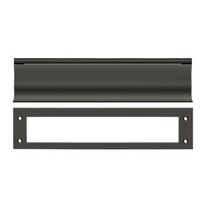 Deltana Heavy Duty Mail Slot, 13" in Oil Rubbed Bronze finish