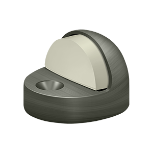 Deltana High Profile Dome Stop in Pewter finish
