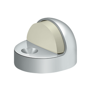Deltana High Profile Dome Stop in Polished Chrome finish