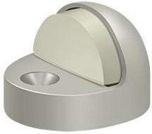 Deltana High Profile Dome Stop in Satin Nickel finish