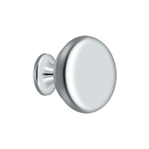 Deltana Hollow Round Knob in Polished Chrome finish